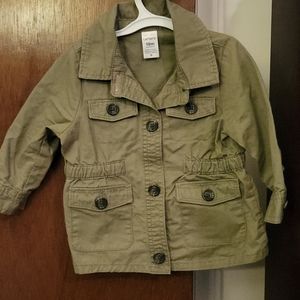 Olive Green Utility Jacket